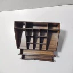 نظم دهنده لوازم و استند لوازم آرایش چوبی — تصویر ۵