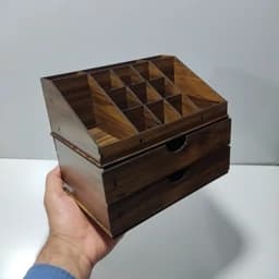 نظم دهنده لوازم و استند لوازم آرایش چوبی — تصویر ۶