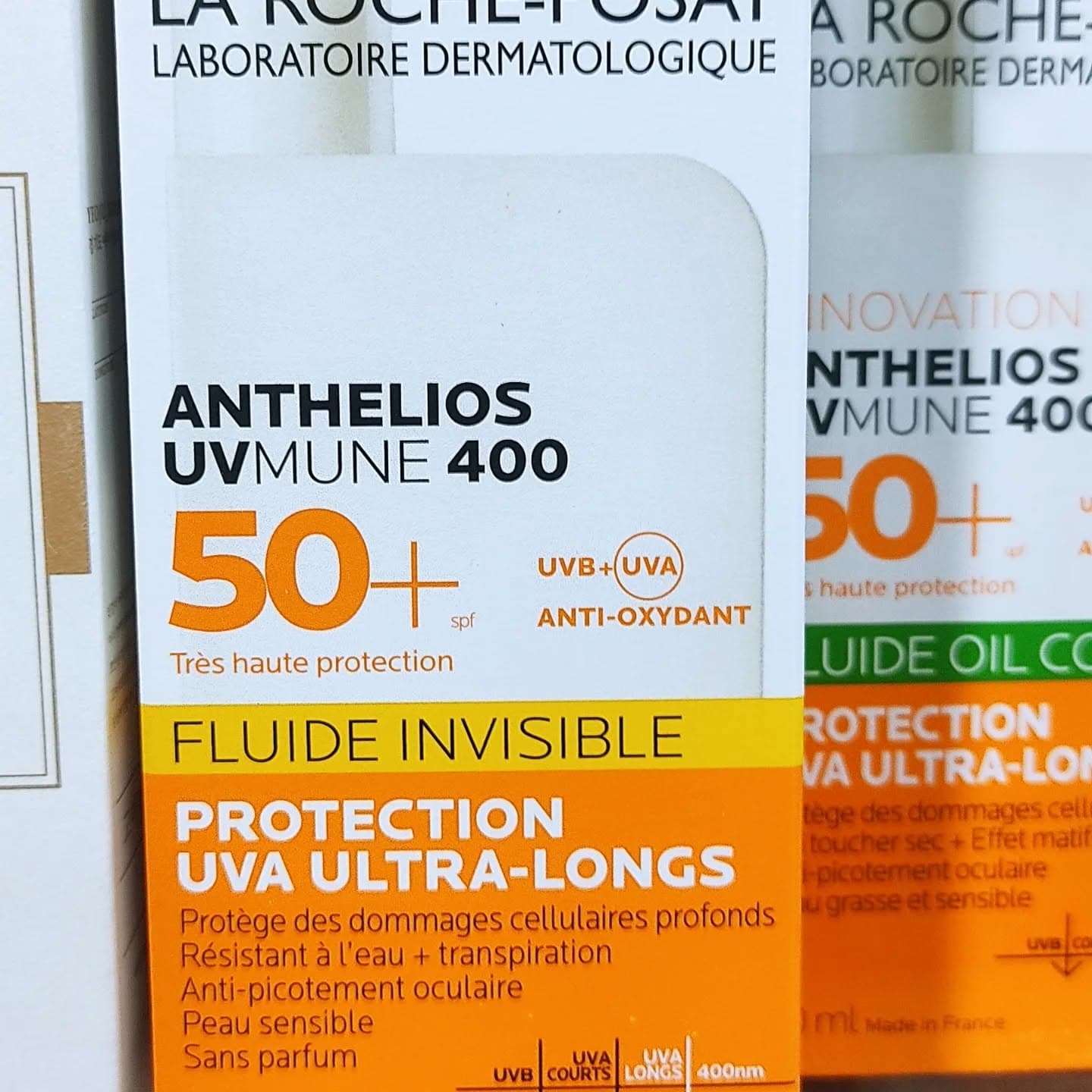 کرم ضد آفتاب انتلیوس SPF50+ لاروش پوزای 50 میل La roche-posay Anthelios Uvmune 400 Hydrating Cream SPF50