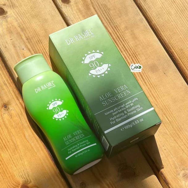 ضدآفتاب آلوئه ورا دکترراشل SPF90 (پوست نرمال تا خشک) — تصویر ۴