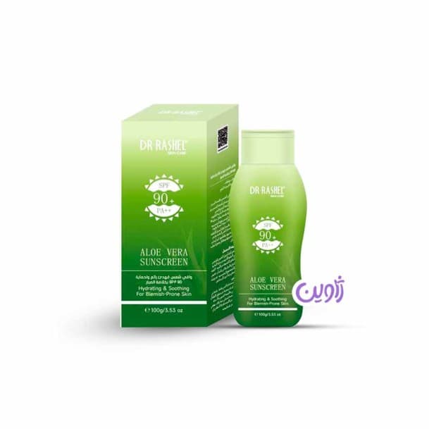 ضدآفتاب آلوئه ورا دکترراشل SPF90 (پوست نرمال تا خشک) — تصویر ۵