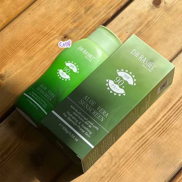 ضدآفتاب آلوئه ورا دکترراشل SPF90 (پوست نرمال تا خشک) — تصویر ۶