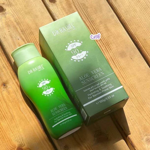 ضدآفتاب آلوئه ورا دکترراشل SPF90 (پوست نرمال تا خشک) — تصویر ۷