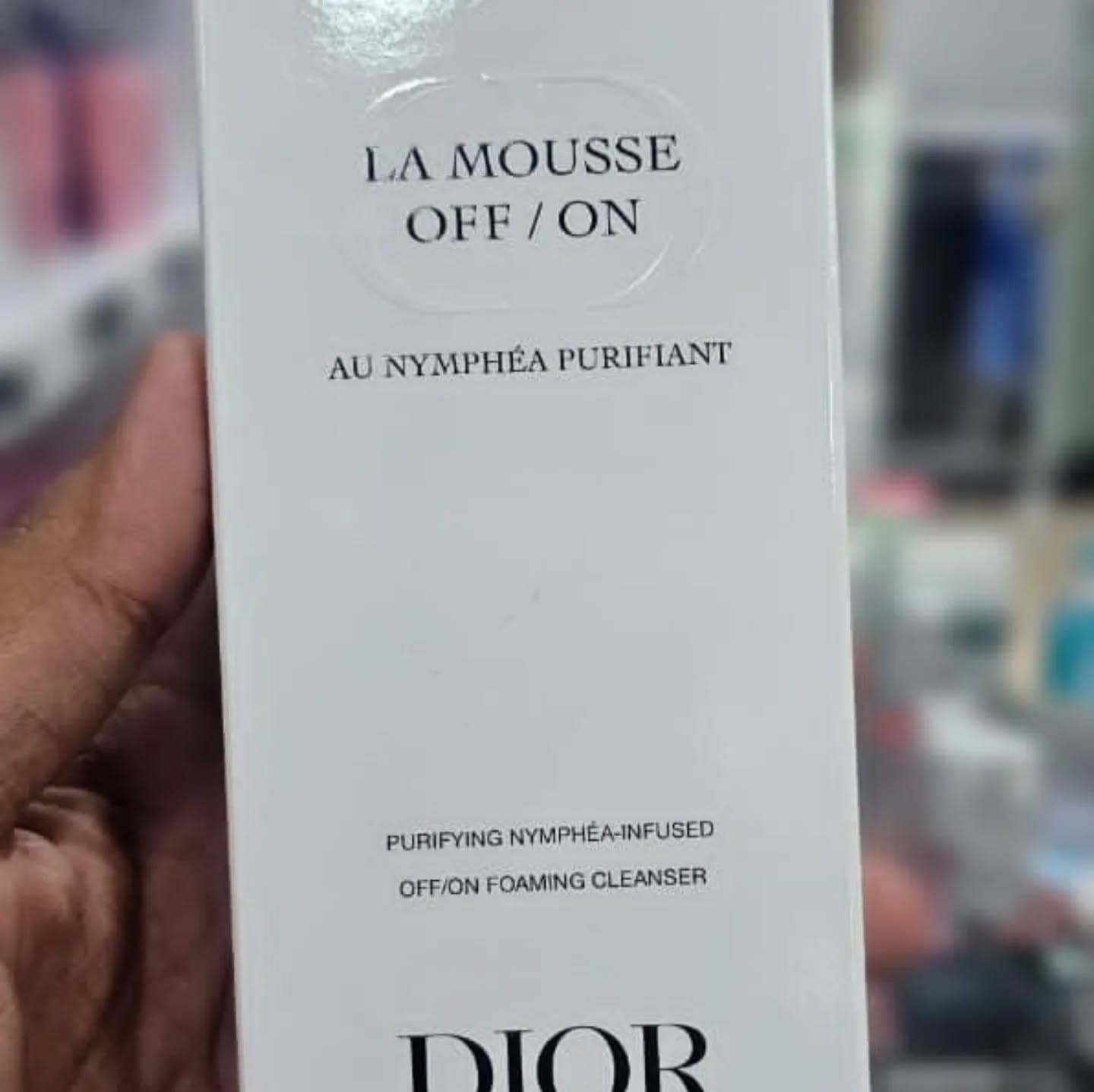 فوم شستشوی OFF/ON دیورDior La Mousse Off On Au Nymphea Purifiant