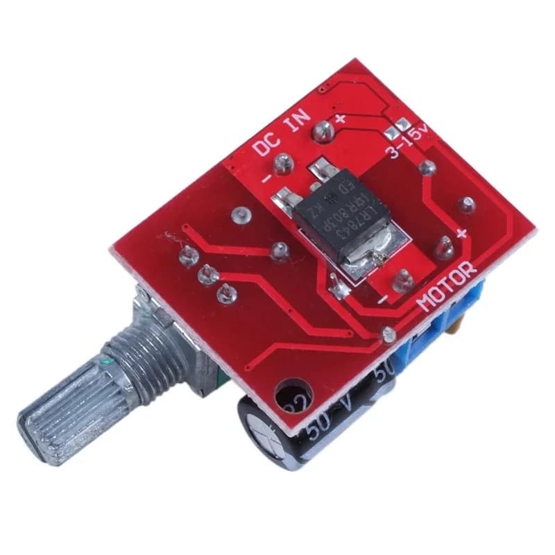 ماژول کنترل دور موتور DC همراه خروجی PWM با ولتاژ 13-5 ولت — تصویر ۴