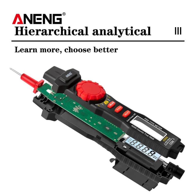 مولتی متر قلمی دیجیتالی ANENG مدل A3004 — تصویر ۷