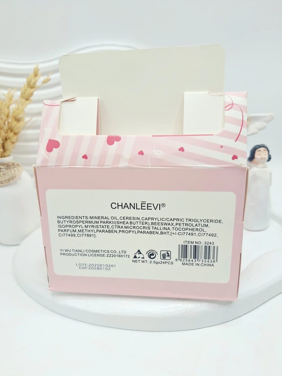 لیپ بالم حرارتی خوش رنگ برند CHANLEEVI® کد 3243 — تصویر ۵