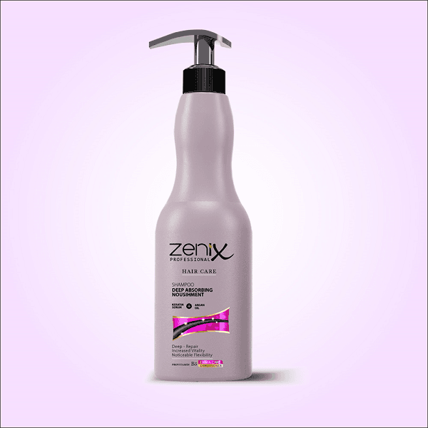 شامپو زنیکس Zenix حاوی کراتین و آرگان 500 میل