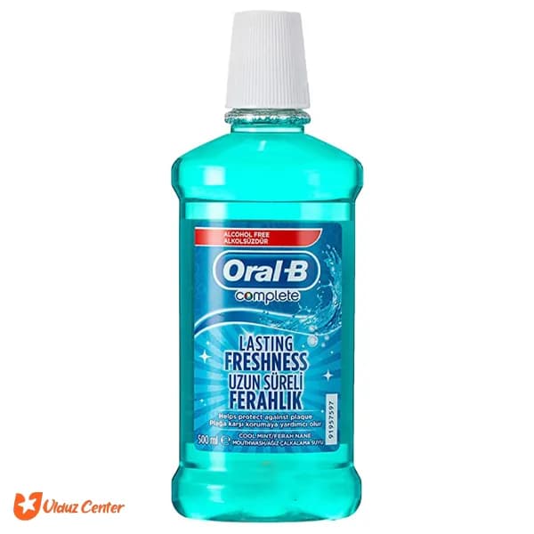 دهانشویه اورال بی مدل Lasting Freshness حجم 500 میل