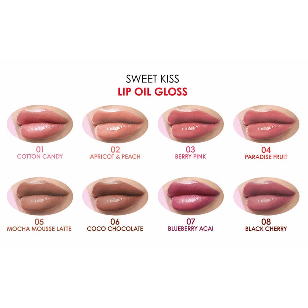لیپ گلاس روغنی گلدن رز مدل Sweet Kiss شماره 07 — تصویر ۳