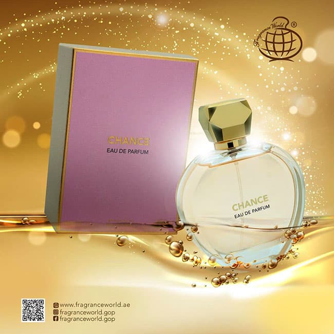 عطر ادکلن زنانه شنل چنس شرکتی فراگرنس ورد (Fragrance World Chanel Chance)