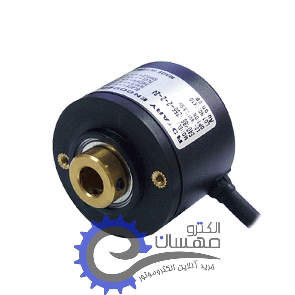 انکودر افزایشی آتونیکس 1000 پالس سایز 40 هالو شفت 8 میلی متر مدل E40H12-800-6-L-5 ساخت کره جنوبی — تصویر ۲