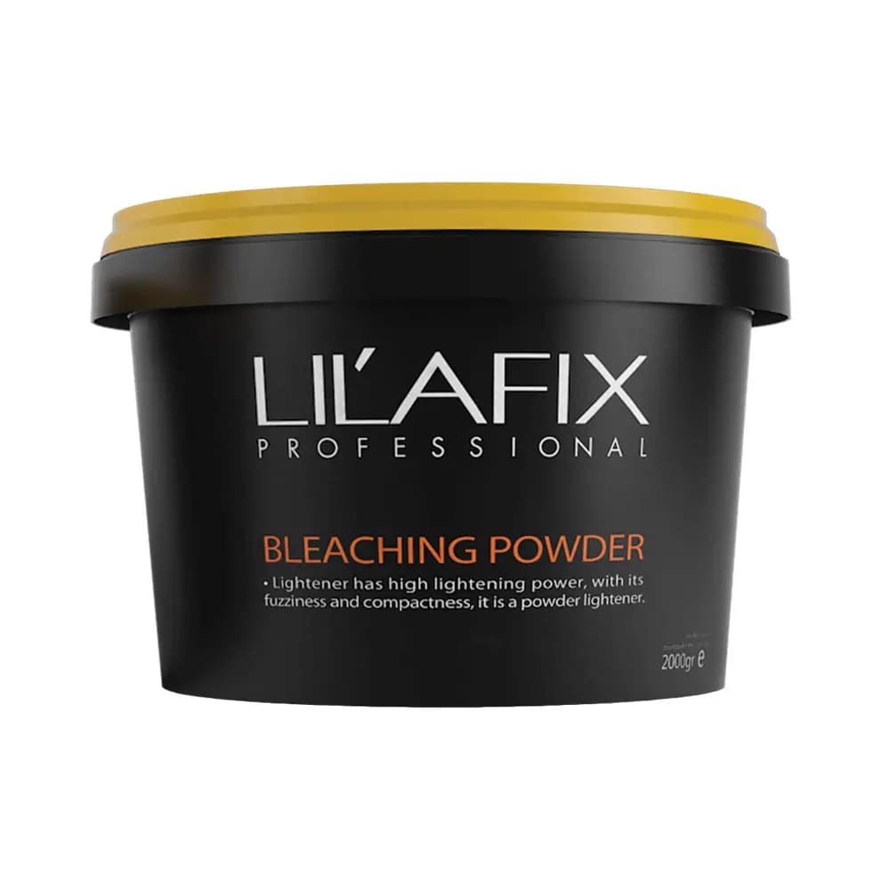 پودر دکلره لیلافیکس سفید LILAFIX بیلیچینگ حرفه ای مو حجم 2000 گرم — تصویر ۲