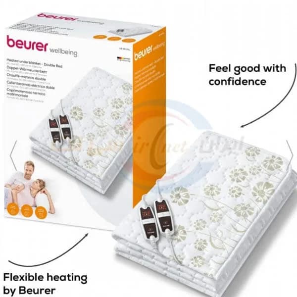 تشک برقی دو نفره بیوررر مدل beurer UB68 XXL — تصویر ۵