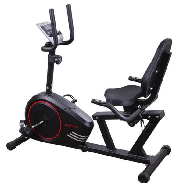 دوچرخه ثابت نشسته پشتی دار آذیموس مدل AZ 8518R