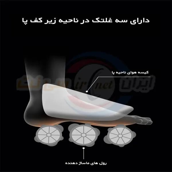 صندلی ماساژور آرونت مدل Aront RT 8800 black — تصویر ۵