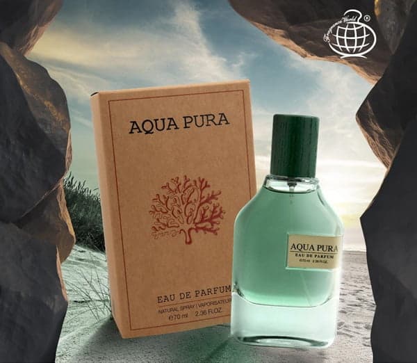 ادکلن مگاماره شرکتی – آکواپورا فراگرنس ورد Fragrance world Aqua Pura