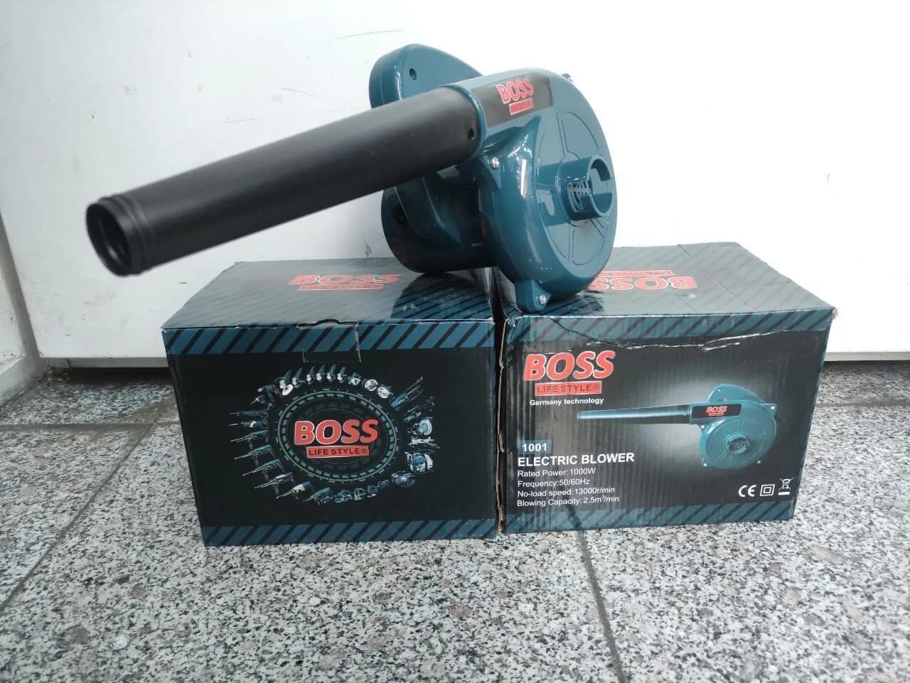 بلوور برقی دمنده و مکنده 1000 وات باس بلور مدل BOSS 1001 — تصویر ۸