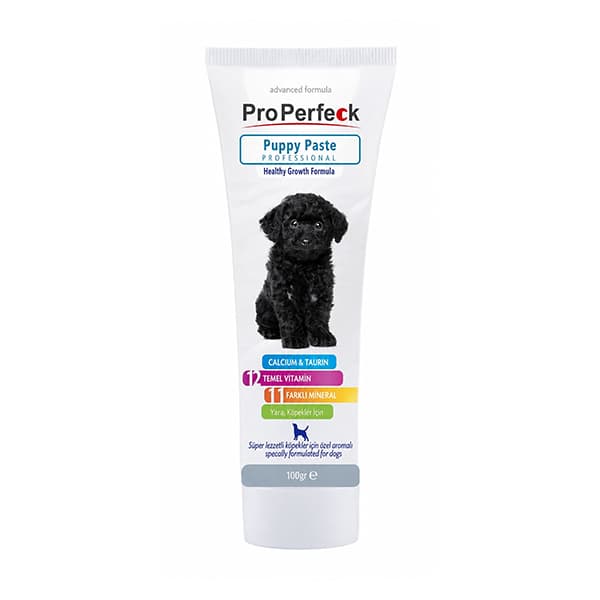 مکمل تقویتی توله سگ خمیر مولتی ویتامین پروپرفک properfeck وزن 100 گرم