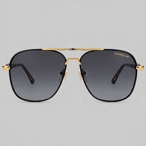 عینک آفتابی مردانه پورشه خلبانی پلاریزه UV 400 مدل p01
