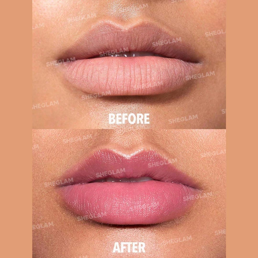 بالم لب حرارتی شیگلم مدل Nourishing رنگ Pink — تصویر ۳