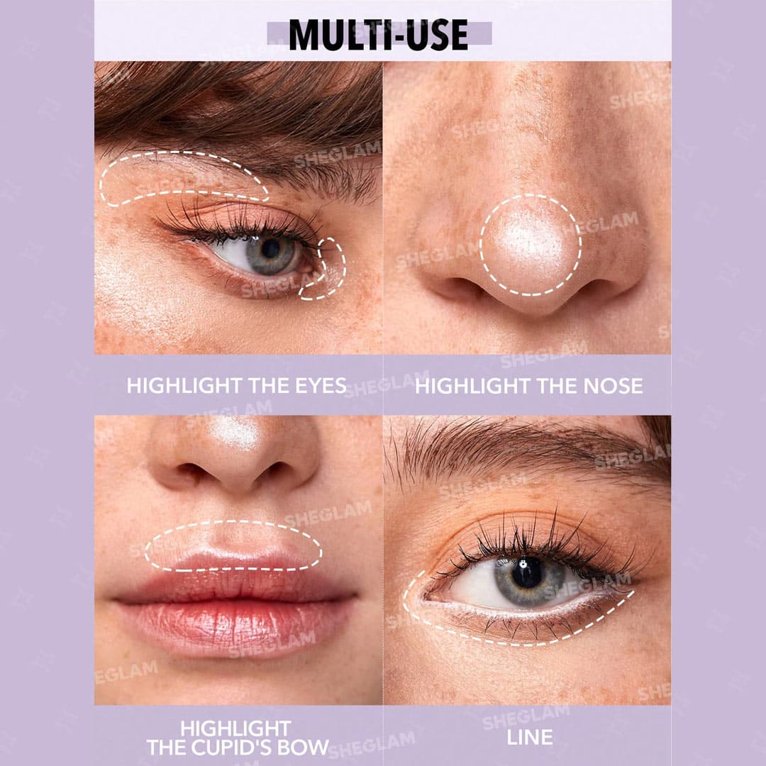 هایلایتر مدادی شیگلم مدل Eternal Beauty رنگ Ethereal — تصویر ۲
