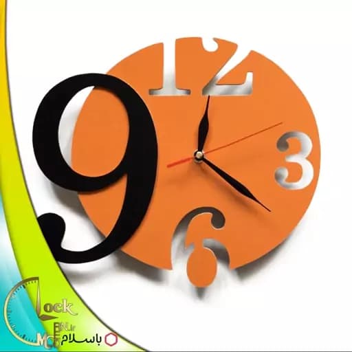 ساعت دیواری طرح فانتزی کد 47 (پس کرایه)