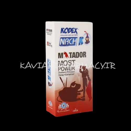 کاندوم نچ کدکس مدل ماتادور بسته 12 عددی