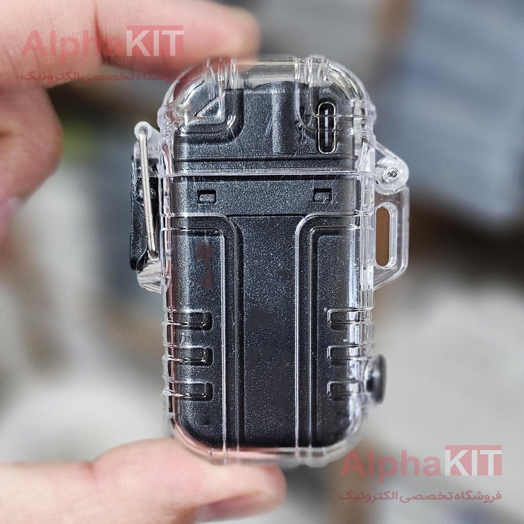 فندک المنتی و چراغ قوه شارژی COB مدل Flashlight — تصویر ۲