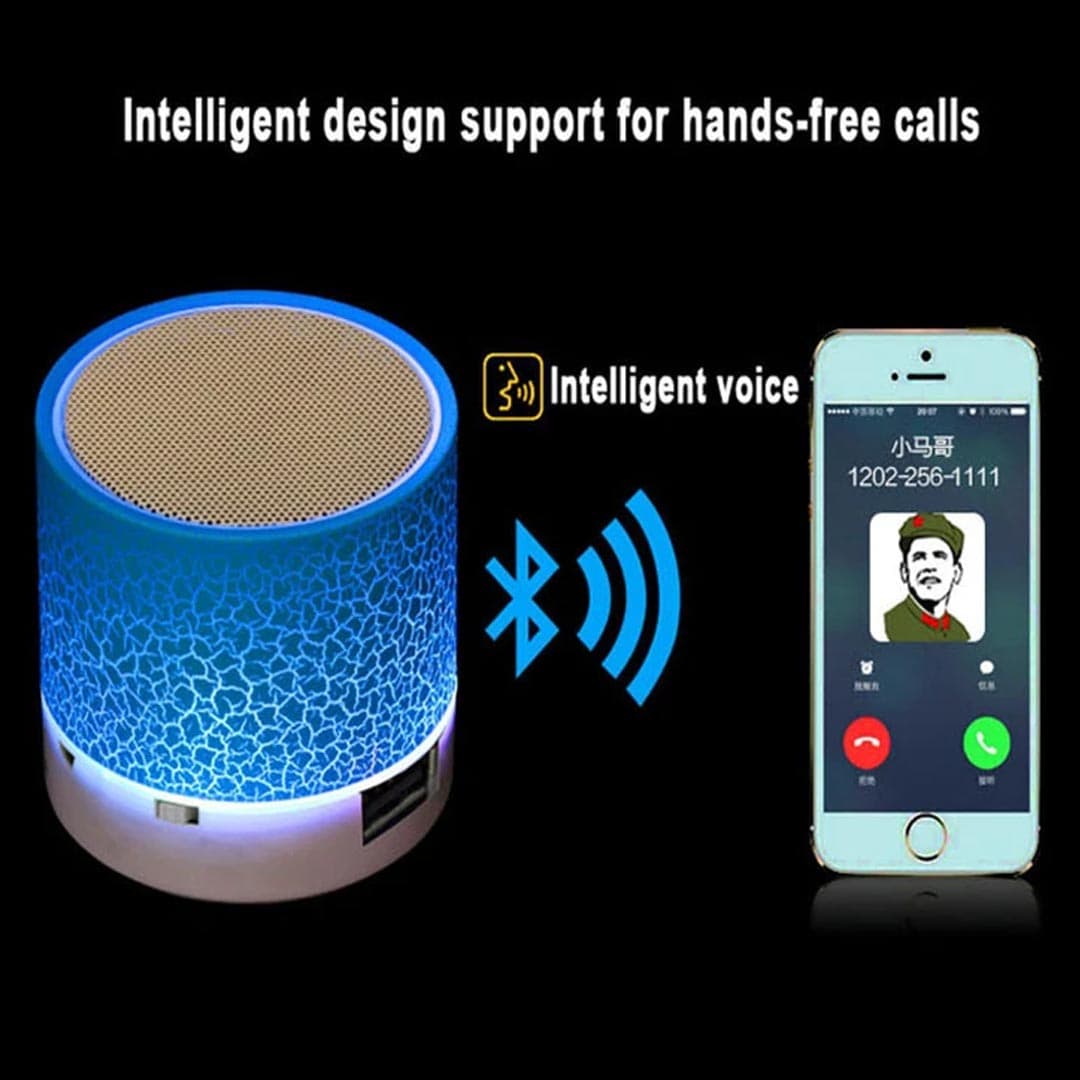 اسپیکر بلوتوثی رقص نور مدل Music Mini — تصویر ۷