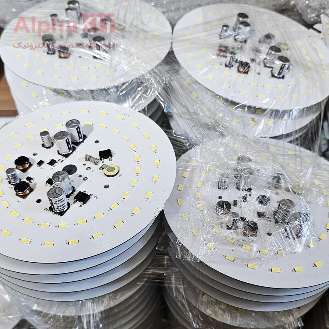 ال ای دی 100 وات 220 ولت سفید مهتابی خازن دار آنتی شوک دار 5730 — تصویر ۵