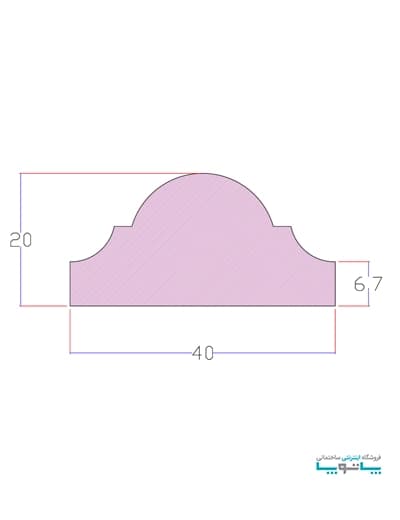تسمه پلی استایرن بهینا کد fi10-102 — تصویر ۲