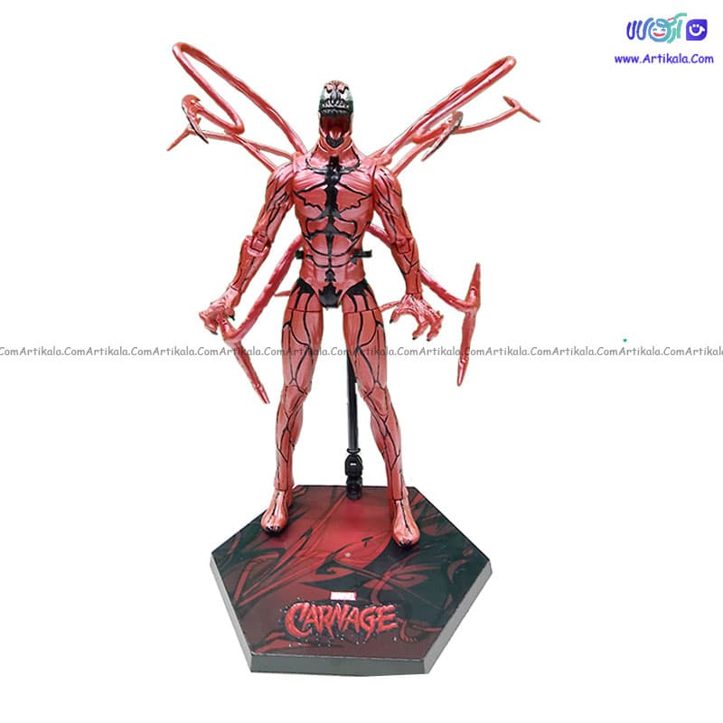 اکشن فیگور ونوم قرمز Carnage