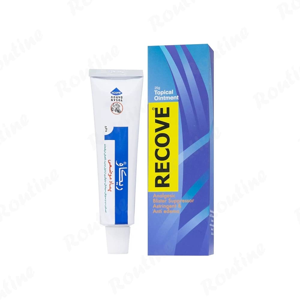 پماد سوختگی ریکاو توسن دارو 25 گرم — تصویر ۲