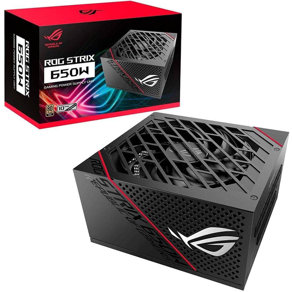 پاور 650 وات Asus مدل ROG STRIX-650G 80Plus Gold کارکرده