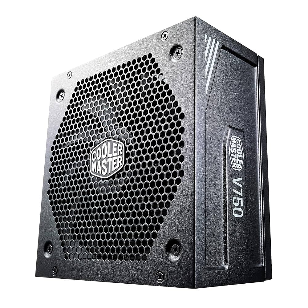 منبع تغذیه کامپیوتر کولر مستر مدل Cooler Master V750 GOLD-V2 کارکرده — تصویر ۲