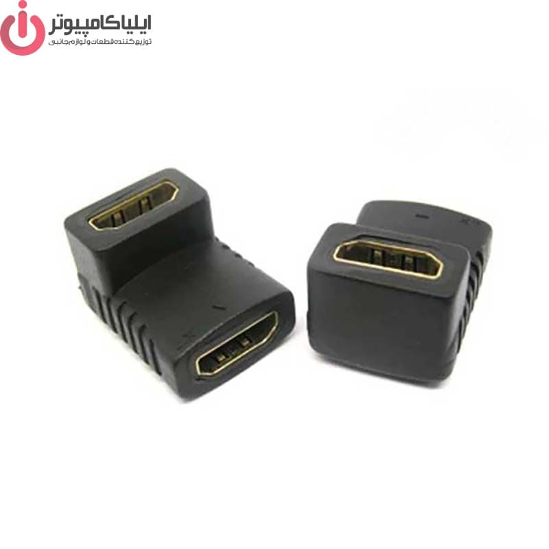 برل HDMI ماده به HDMI ماده 90 درجه — تصویر ۴