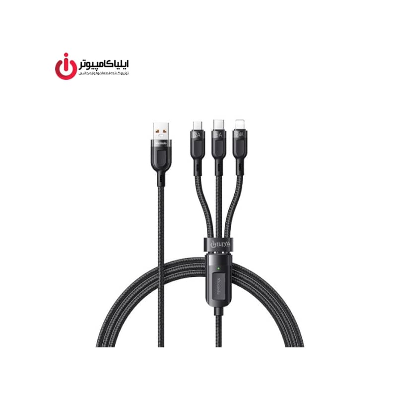 کابل دیتا و شارژ Lightning ، Type-c ، Micro USB مک دودو مدل CA-0930