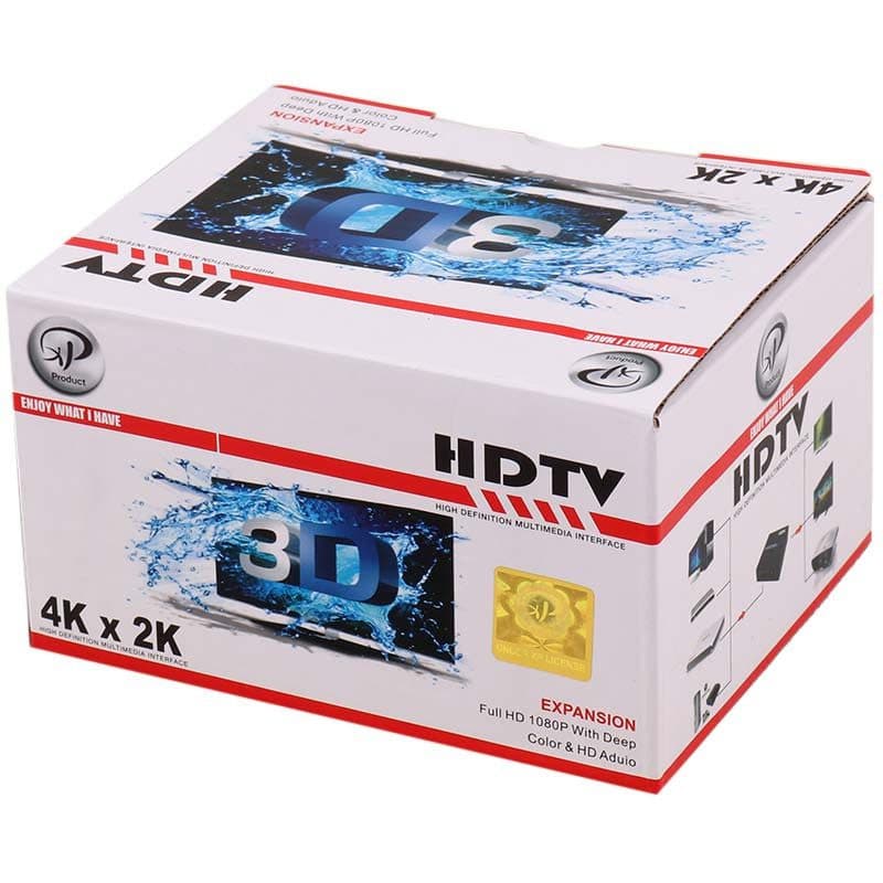 تبدیل اسپیلیتر 1به 2 HDMI 4K آداپتوردار XP-SP2T کد 7271 — تصویر ۲