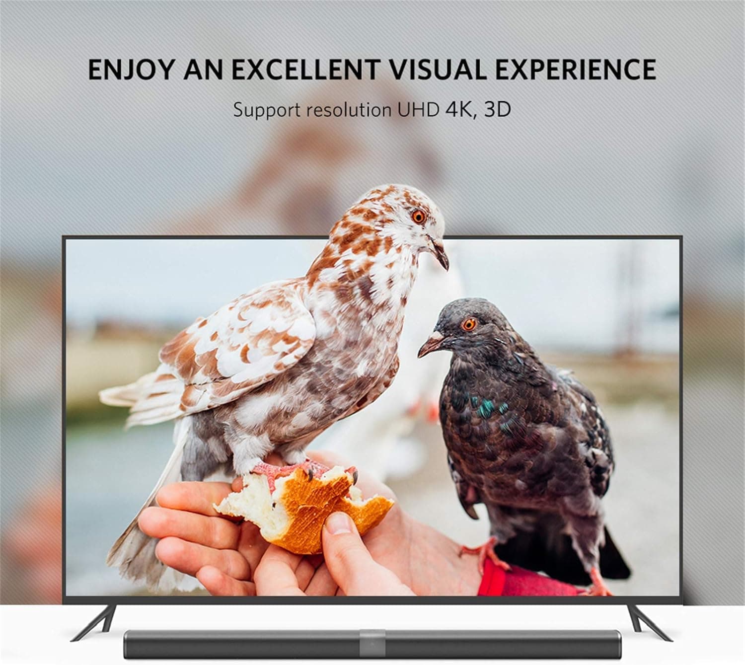 کابل تصویر Micro HDMI به HDMI یوگرین مدل UGREEN HD127-30102 به طول 1.5 متر — تصویر ۴