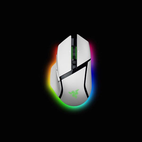 موس RAZER BASILISK V3 PRO 35K White Edition — تصویر ۲