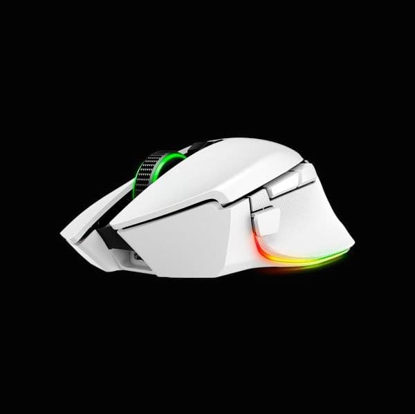 موس RAZER BASILISK V3 PRO 35K White Edition — تصویر ۴