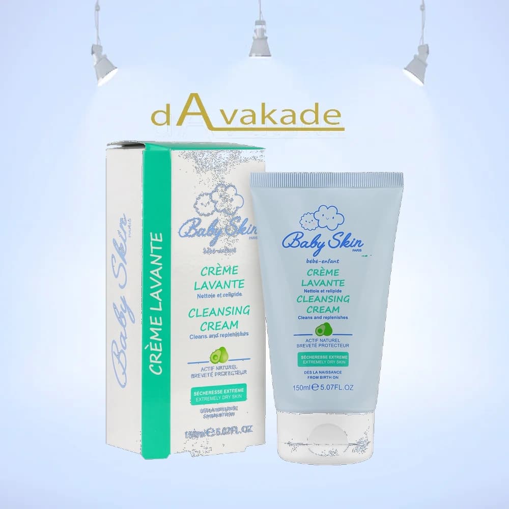 شوینده کرمی صورت و بدن بیبی اسکین BABY SKIN مخصوص پوست خشک و آتوپیک