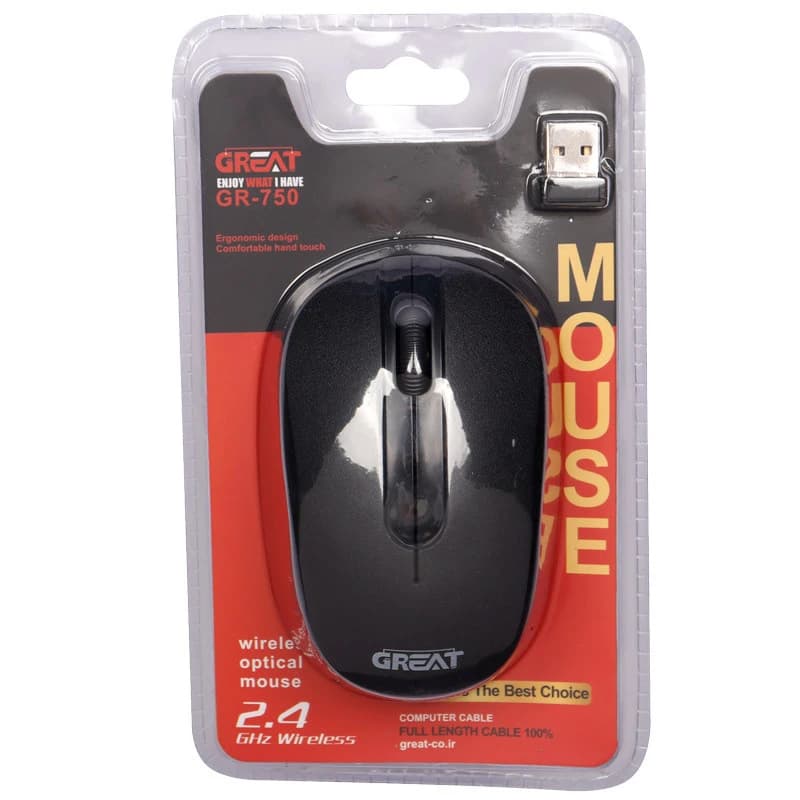 موس بی سیم Great GR-750 — تصویر ۴