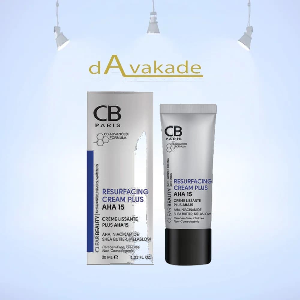 کرم لایه‌بردار و بازسازنده پوست CB Paris AHA 15%