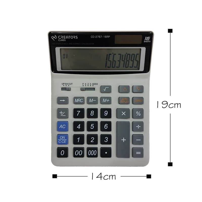 ماشین حساب سی کلاس کریتورز مدل CD-2767-16RP — تصویر ۳