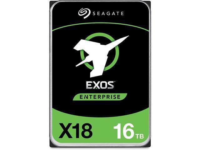 Seagate ST16000NM000J Exos X18 16TB SATA 6Gb/s Internal Hard Drive