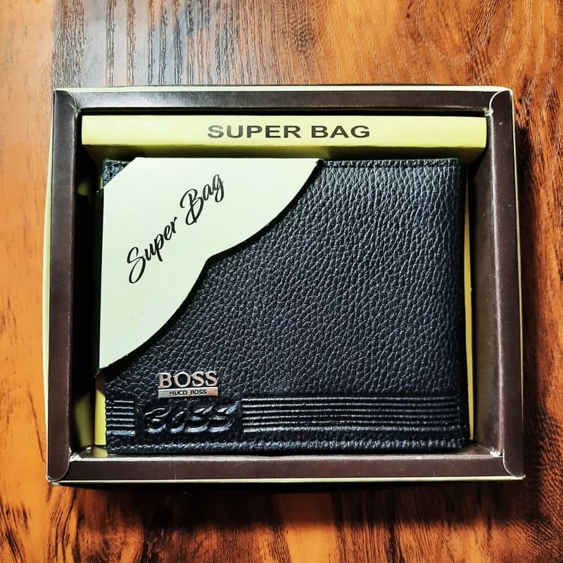 کیف پول مردانه مدل Boss-Super Bag – دارای جعبه کدk17704 — تصویر ۳