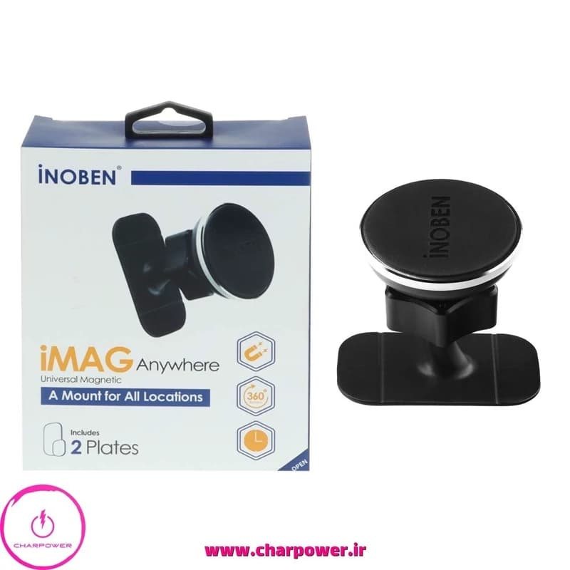 هولدر گوشی موبایل مگنتی INOBEN مدل iMag Anywhereکدk17643 — تصویر ۳