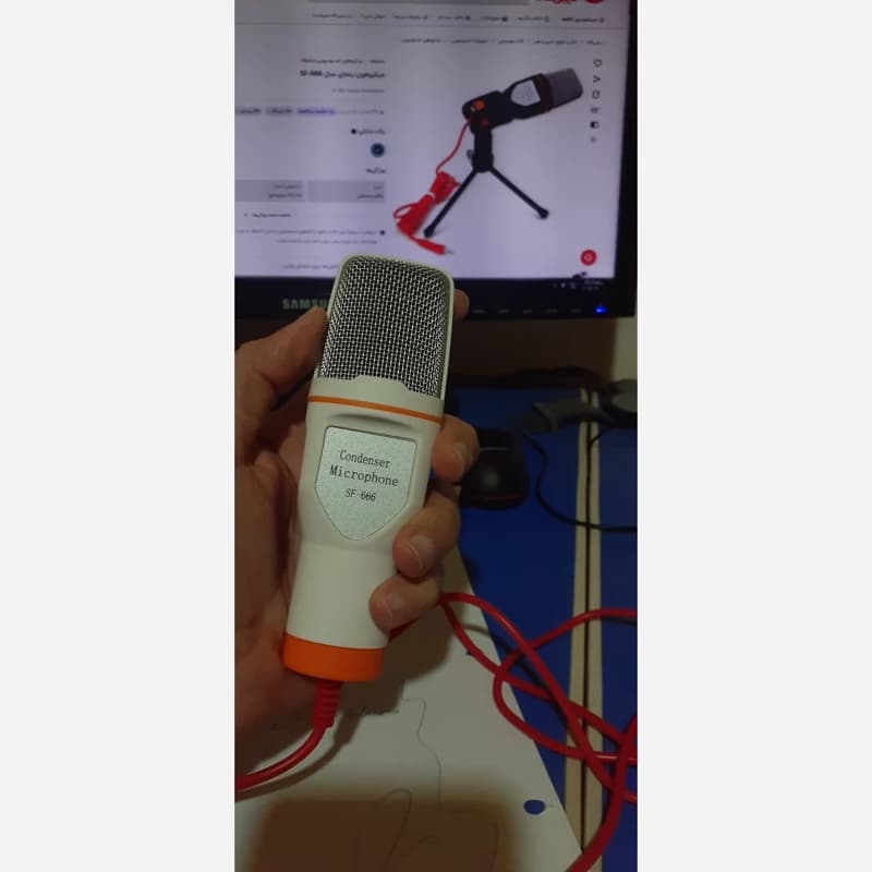 میکروفون برند ینمای Yenmai مدل SF-666 کدK17623
